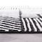 World Rug Gallery Contemporary Boho Stripes Non Shedding Soft Area Rug 2' x 7' Black 396BLACK2x7 - alternate 2